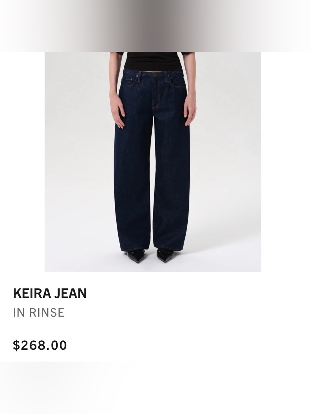 Agolde Keira Wide Leg Jeans